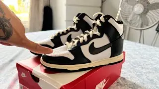 Vintage Nike Dunk High Panda Quick Unboxing
