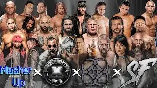 Wrestling Megamix Collab #1 (featuring Masher Up, PrizefighterxP1, and Solidforce)