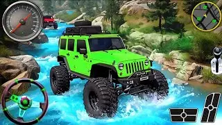 Mud Jeep Offroad Driving Simulator - 4x4 SUV Prado Derby Luxury Rocks - Android GamePlay