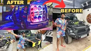 Installing India&rsquo;s Loudest Music System In My Thar 2023- only 1 in INDIA
