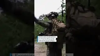 U.S. military shares video of Marines training in Puerto Rico, Caribbean.