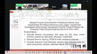 Pembahasan VMTS bersama Narasumber Ibu Heni Poltekkes Jogja