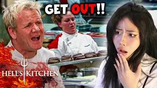 [Raw Food??] The Worst Mistakes Ever Made on Hell's Kitchen (Reaction)