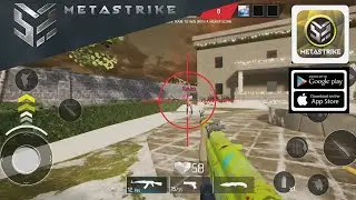METASTRIKE  GAMEPLAY NEW MULTIPLAYER ONLINE GAME FOR ANDROID/iOS 2024
