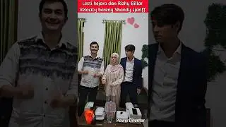 Lesti kejora dan Rizky Billar Velocity bareng Shandy sjariff #lestikejora #rizkybillar #leslar