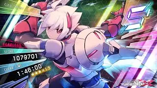 City Slums S+ Rank - No Damage (Gunvolt Chronicles: Luminous Avenger iX)