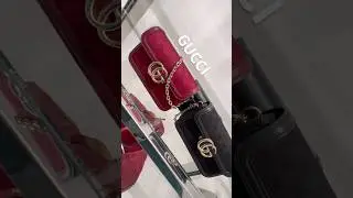 GUCCI OUTLET BROWSE HANDBAGS AND SHOES WITH ME MARMONT & MORE #gucci #guccibag #fashionoutlet