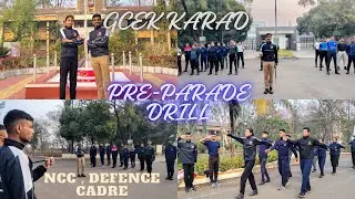PRE PARADE DRILL|| 26 JANUARY 2026||GCEK KARAD|| NCC & DEFENCE CADRE||Unity, Strength & Patriotism||