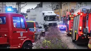Amokfahrt mit gestohlenem LKW in Limburg