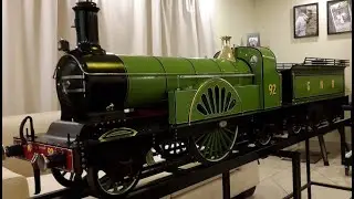 Scratch built live steam Stirling single