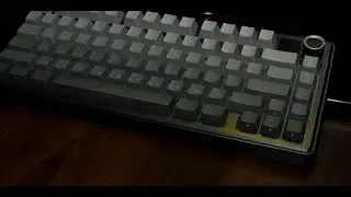 AULA F75 Mechanical Keyboard Sound Test