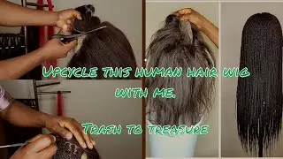 Don't toss your human hair wig/Do this instead/How to reuse your human hair wig closure/Save your 💰