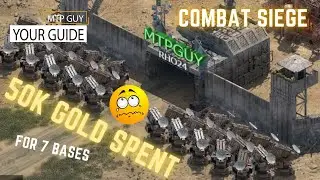 Боевая осада - 50 тыс. ЗОЛОТА ПОТРАЧЕНО НА 7 БАЗ !!! - САМАЯ СИЛЬНАЯ ЗОНА В ИГРЕ