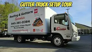 Inside Our Mobile Gutter Workshop - Professional Setup Tour!