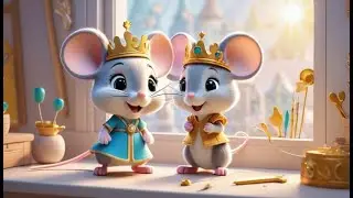 Mia Mouse Makes a Crown | Cute Creative Song for Kids | Nursery Rhymes in English