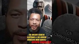 THE ANCIENT KEMETIC EGYPTIANS & THE HEBREW ISRAELITES WERE BLACK!! #kemet #blackpharaohs #moses