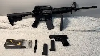 Rifle and Pistol Pairings part 12- the &ldquo;Anytown USA&rdquo; patrol setup - M4 Rifle and Glock in .40 S&W