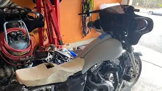 GIVEAWAY STREET GLIDE SEAT READY FOR UPHOLSTERY