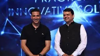 UNCUT- Akshay Kumar at Transform Maharashtra Innovative Exhibition | SpotboyE