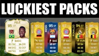 FIFA 15 | TOP 10 LUCKIEST PACKS OF THE YEAR!