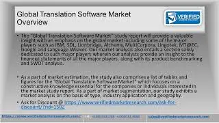 Global Translation Software Market 2018-2025