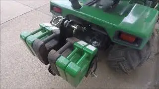 Heavy Hitch 3-point Hitch Receiver With Weight Bracket - Installation and Review