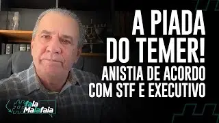 A PIADA DO TEMER! Anistia de acordo com STF e Executivo