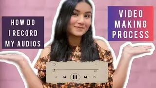 HOW DO I RECORD MY SINGING AUDIOS | VIDEO SHOOTING PROCESS | TUTORIAL | ANSHIKA SHARMA
