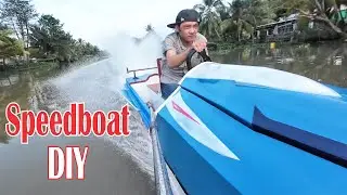 I didn't expect my homemade boat to go so fast