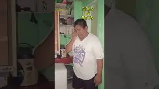 GIRLS VS BOYS #funny #fyourpage #comedyfilms #comedycontent #comedy