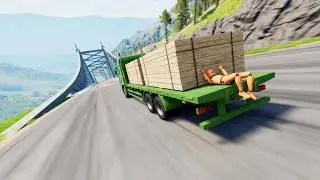 800 MPH Vehicle Challenge Ends in Disaster | BeamNG Drive #3