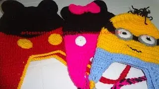 GORRO DE CROCHÊ INFANTIL