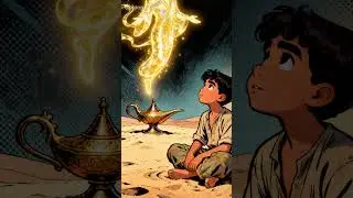 The Magic Lamp | Kids Moral Story in 30 Seconds Animation #moralstories #kidsmoralstory