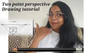 Two Point Perspective Drawing | Easy Step by Step Tutorial