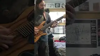 Mixing Death metal and mathcore..#metal #electricguitar #deathmetal #mathcore