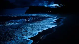 Fall Asleep In Under 3 Minutes - 10 Hours of Ocean Wave to Ease Mental Tension and Release Restless