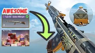 Claimed *Free* Type63-Golden Midnight from New Year Gifts and its Awesome🔥Best Type63 Gunsmith