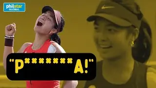 The intense US Open moment that made Alex Eala mouth relieved profanity