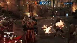 For Honor breach mode awesome Commander kill at the end