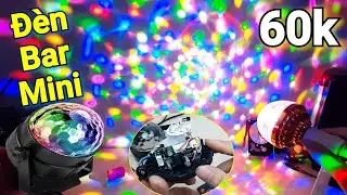 Tr&ecirc;n Tay Đ&egrave;n Led Vũ Trường Mini Nh&aacute;y Theo Nhạc gi&aacute; rẻ cực chất
