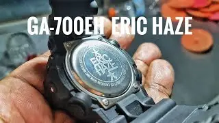 Unboxing Review G-SHOCK GA-700EH-1A Eric Haze 35th Anniversary