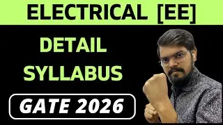 Engineering Mathematics| Detail Syllabus | ELECTRICAL ENGINEERING | EE | GATE 2026