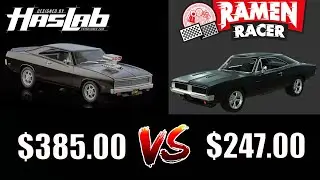 Ramen Racer VS Haslab Engine of Vengeance Marvel Legends 1:12 Dodge Charger Vehicle Discussion Video