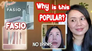 BEST JAPANESE MASCARA for THIN LASHES  Fasio Long Curl Mascara