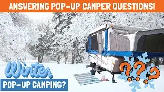 Can I Pop Up Camp in WINTER?