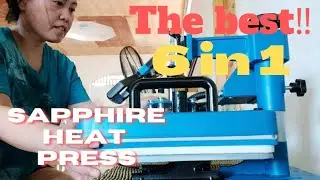 SAPPHIRE 6-in-1 HEAT PRESS UNBOXING #trendingvideo #howto  #janbhengprints #heatpress