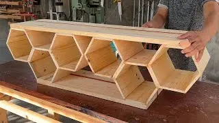 Modern TV Cabinet Ideas// How To Make a DIY Mid Century Modern TV Stand