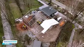 Montaż hali namiotowej w Ustroniu - Jak to jest zrobione??