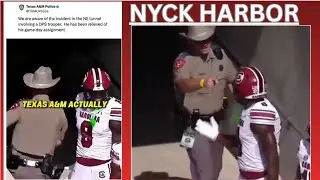 NYCK HARBOR SHOVED BY TEXAS STATE TROOPER AFTER 80 YARD TOUCHDOWN - TYLER PERRY $800M - DMX PREACH