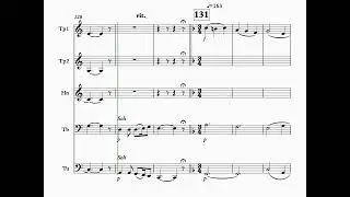 Weait 1719 Golden Oldies Suite No 1 for brass quintet (5'36)
